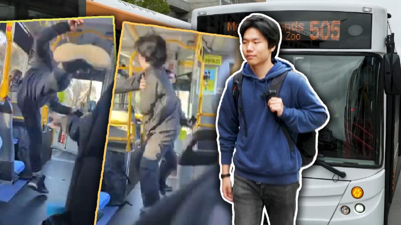 墨尔本公交车上华人母子遭种族辱骂,留学生介入出手制止