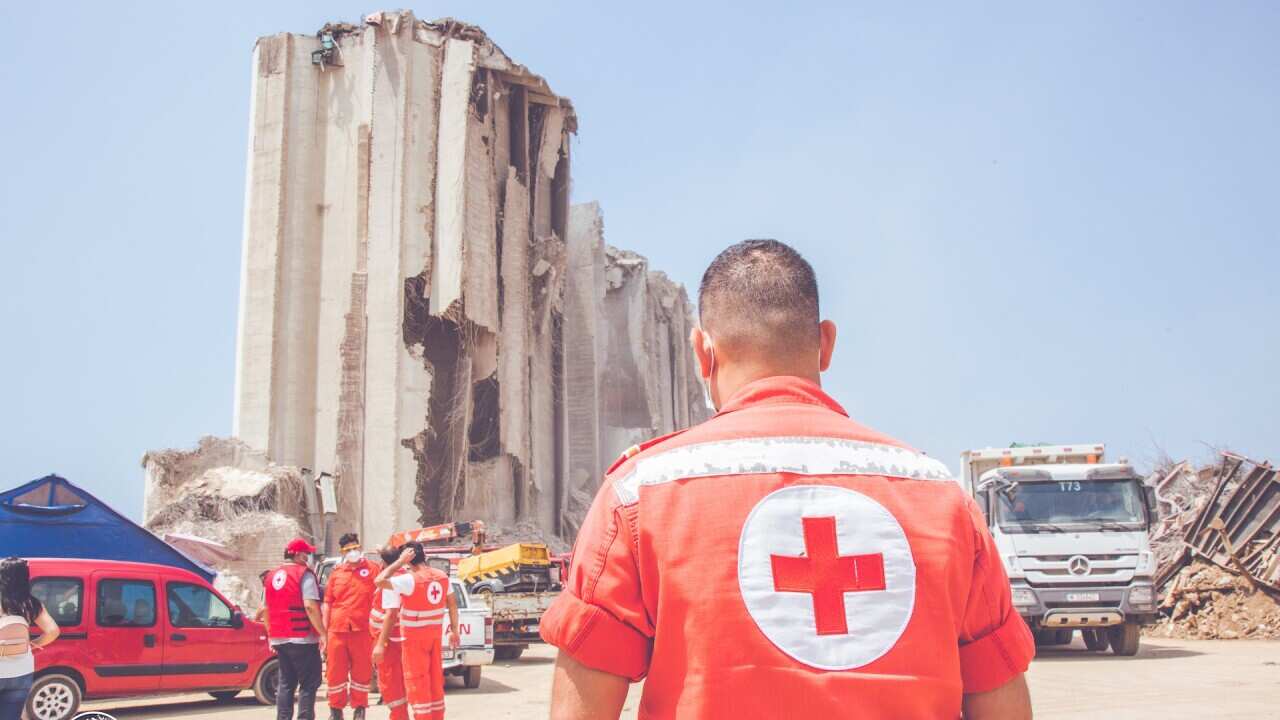 Lebanon Blast Red Cross