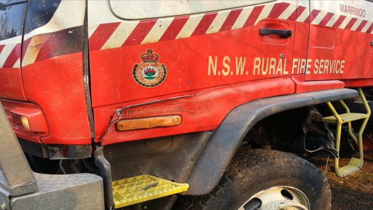 A NSW Rural Service firetruck