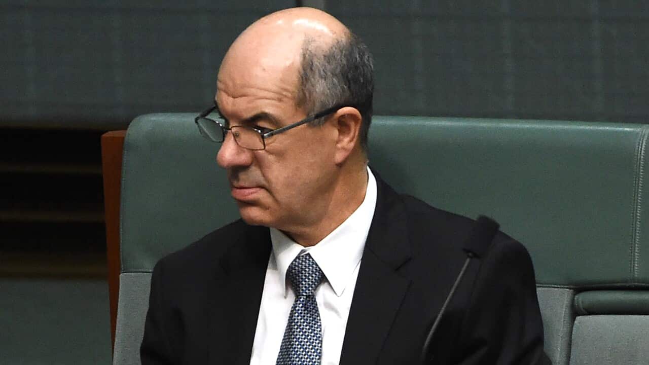 Labor Member for Wills Kelvin Thomson during Question Time at Parliament House in Canberra on Thursday, March 17, 2016. (AAP Image/Mick Tsikas) NO ARCHIVING