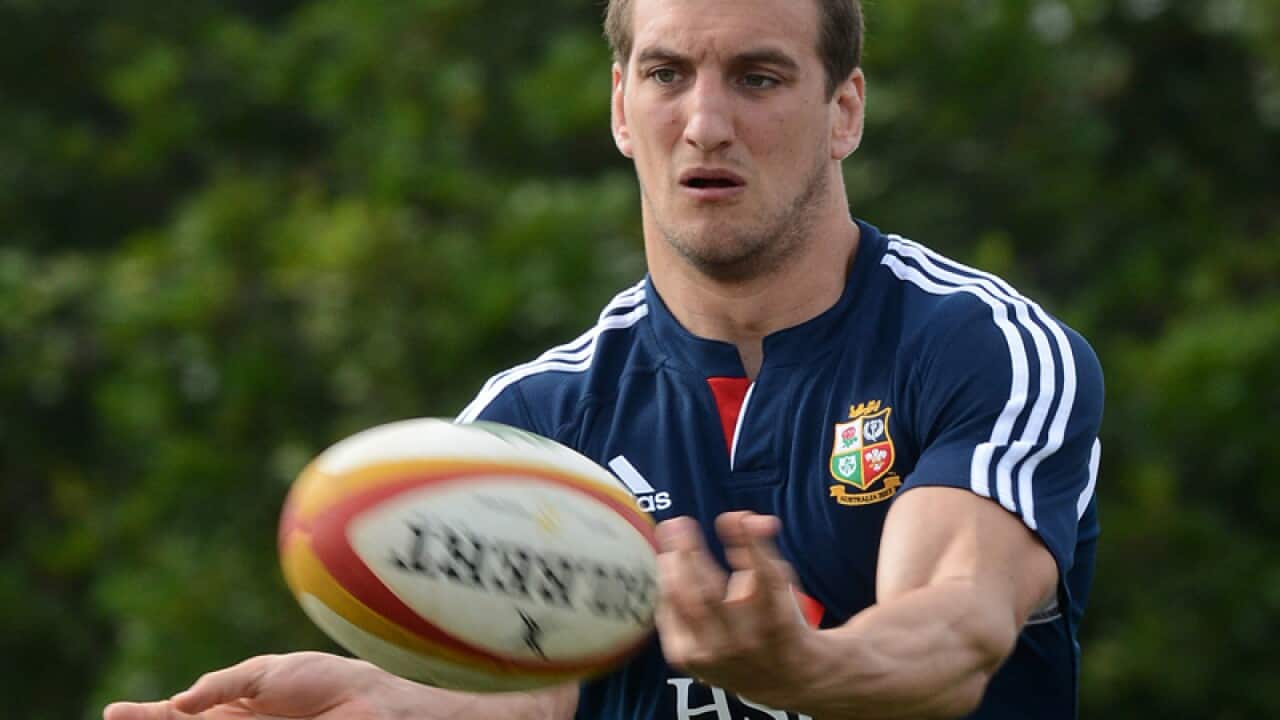 Lions captain Sam Warburton