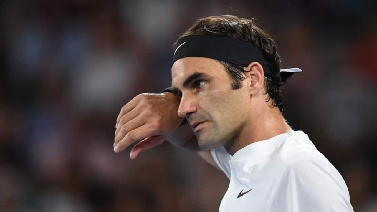 A file image of Roger Federer