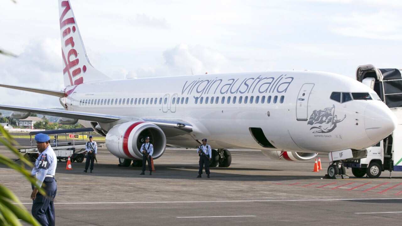 A Boeing 737-800 of Virgin Australia