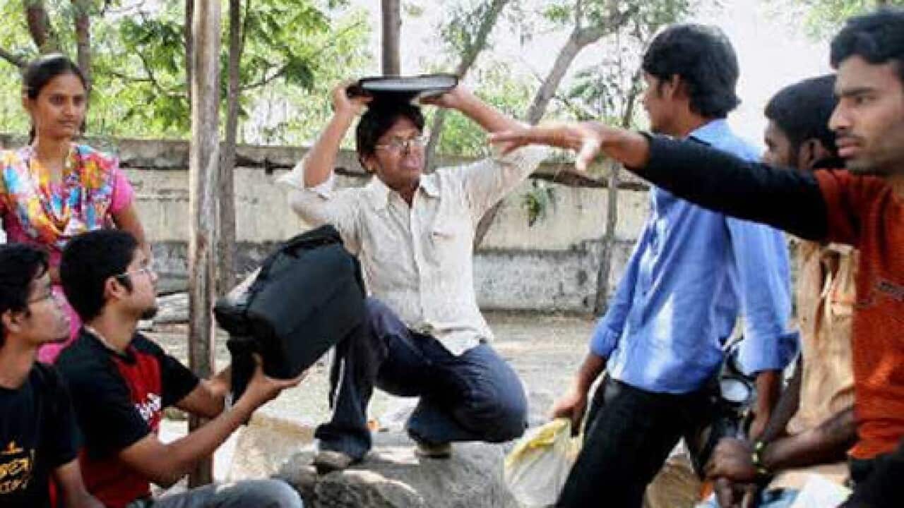 Students being Ragged