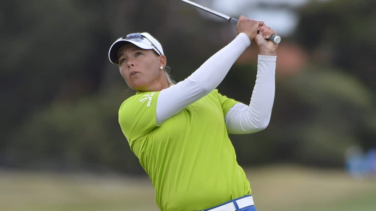 Australian golfer Katherine Kirk