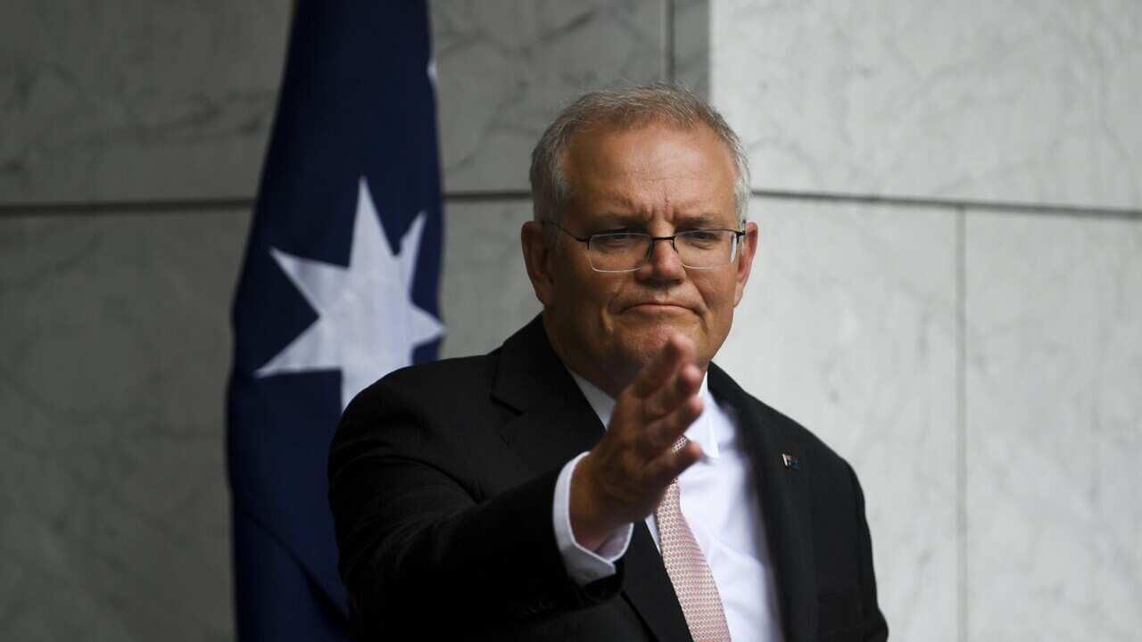 Prime Minister Scott Morrison after national cabinet