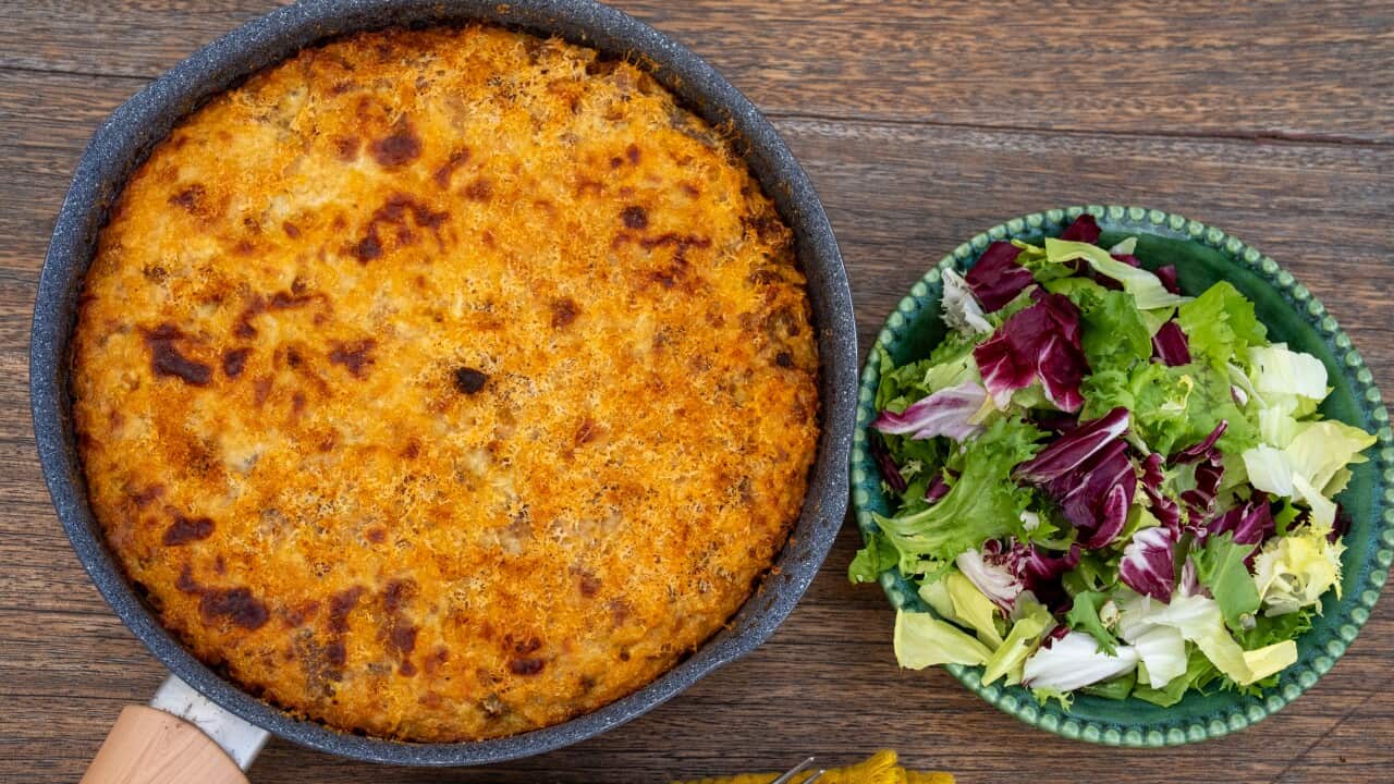 Maltese rice with pork sausage