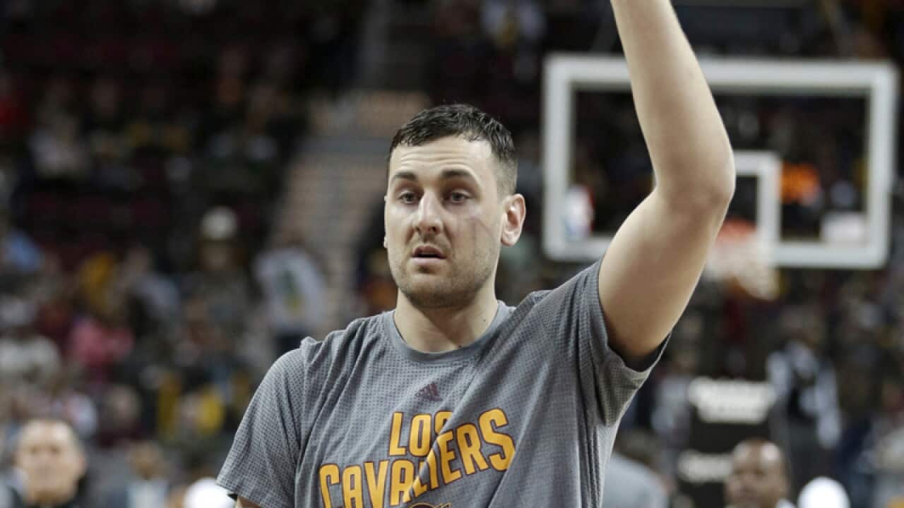 Australian centre Andrew Bogut