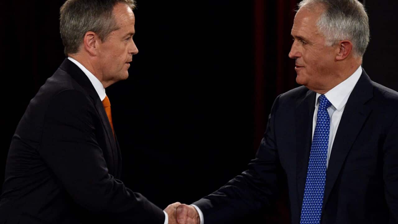 Labor's Bill Shorten and Prime Minister Malcolm Turnbull