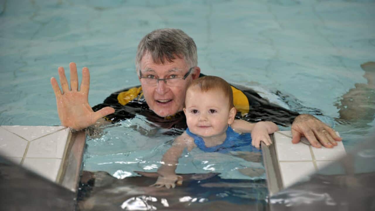 Laurie Lawrence, Swim Safety Ambassador.
