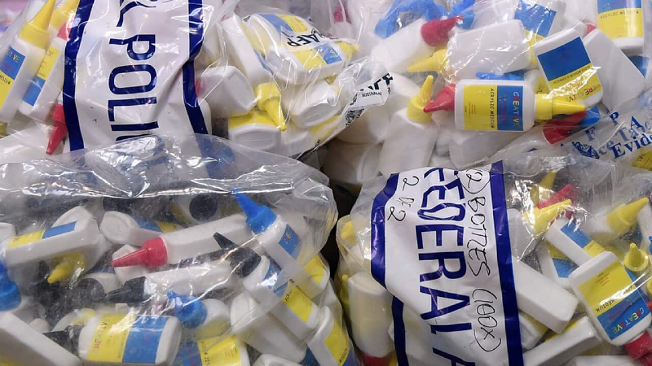 Part of a $1 billion Ice haul