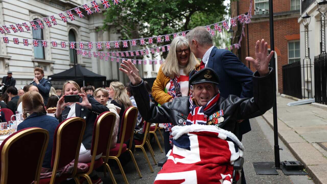 Downing Street hosts street party for VE Day 80th anniversary