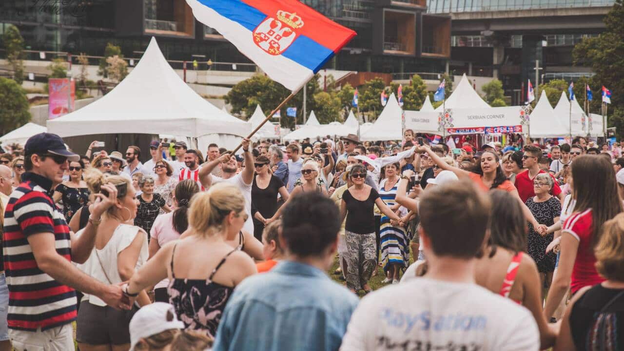 Tumbalong Park in Sydney's Darling Harbour will once again be filled with food, fun, trumpets and dancing.