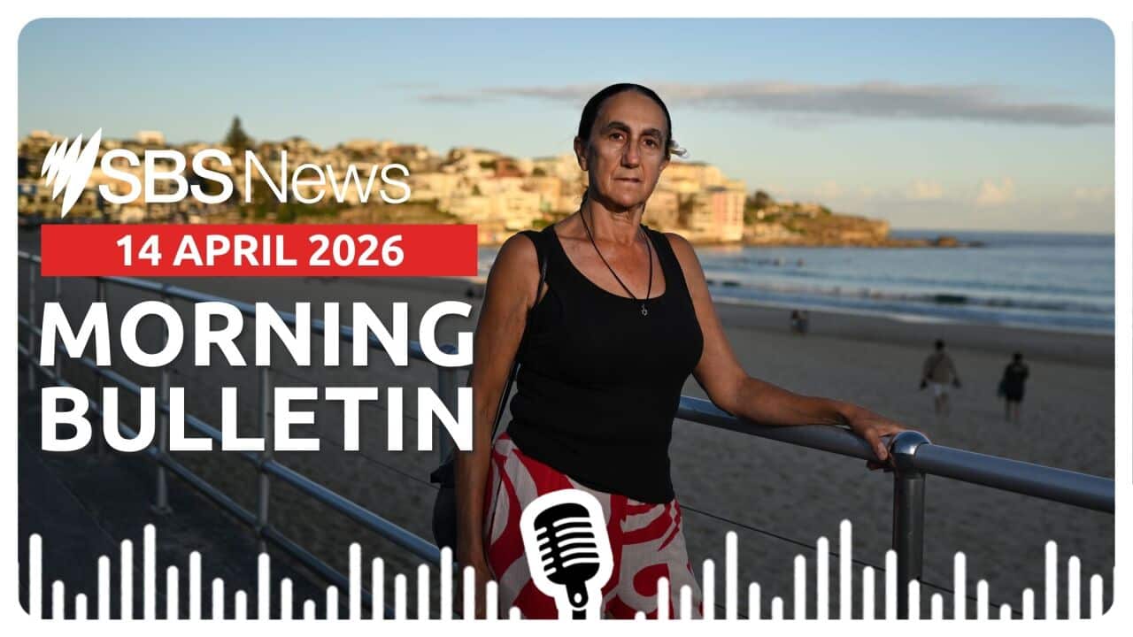 Jewish Australian and Bondi resident Stephanie Cunio at Bondi Beach ahead of giving evidence to the Royal Commission on May 1, 2026.