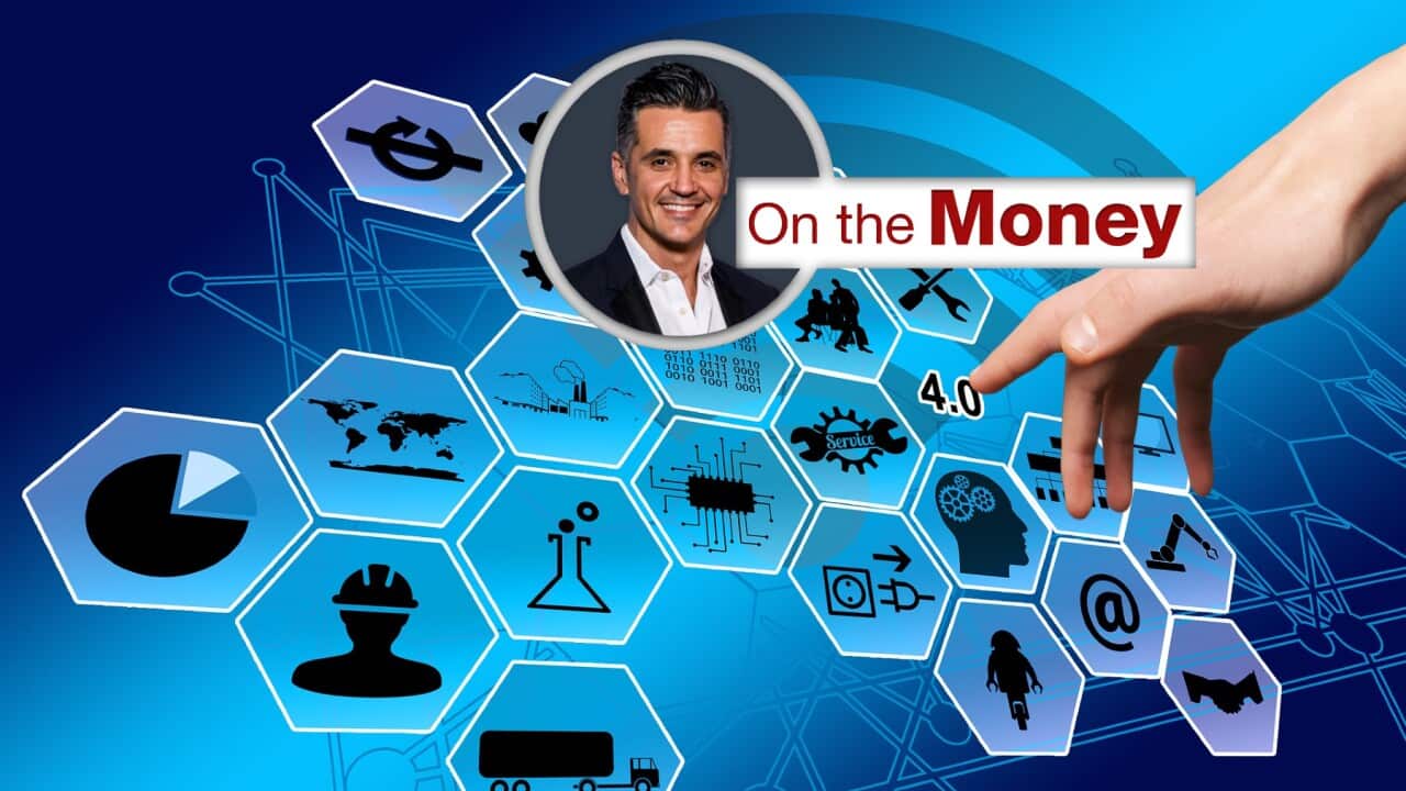 How are the markets reacting to Trump's virus test?