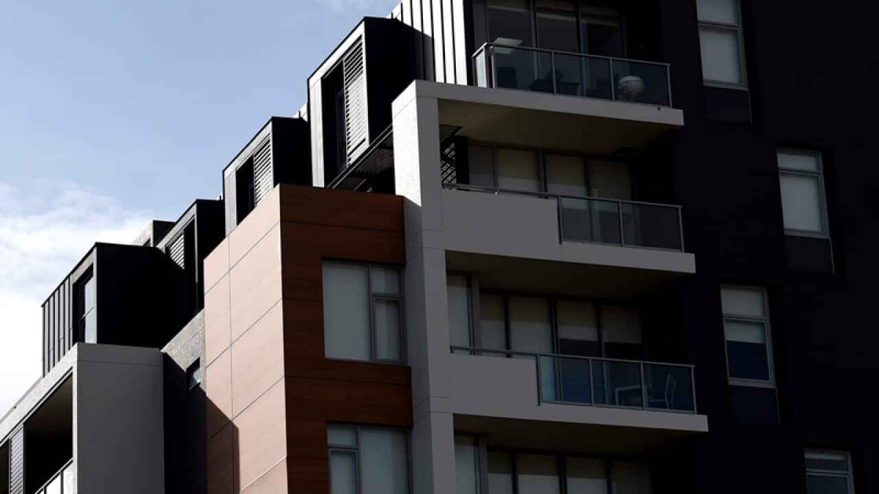 A block of residential apartments in Sydney