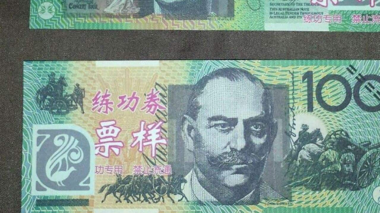 Fake $100 notes circulating in Darwin pubs.