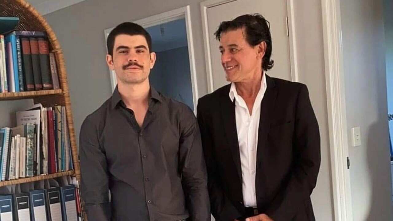 Ernesto Marcianò with his son Fabrizio