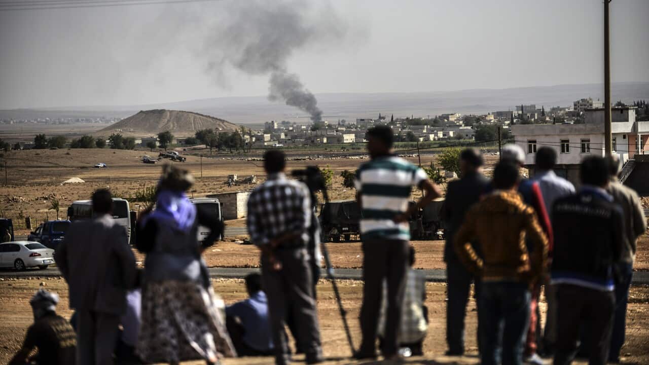 Kobane, Syrian-Turkish border town under seige from Islamic State