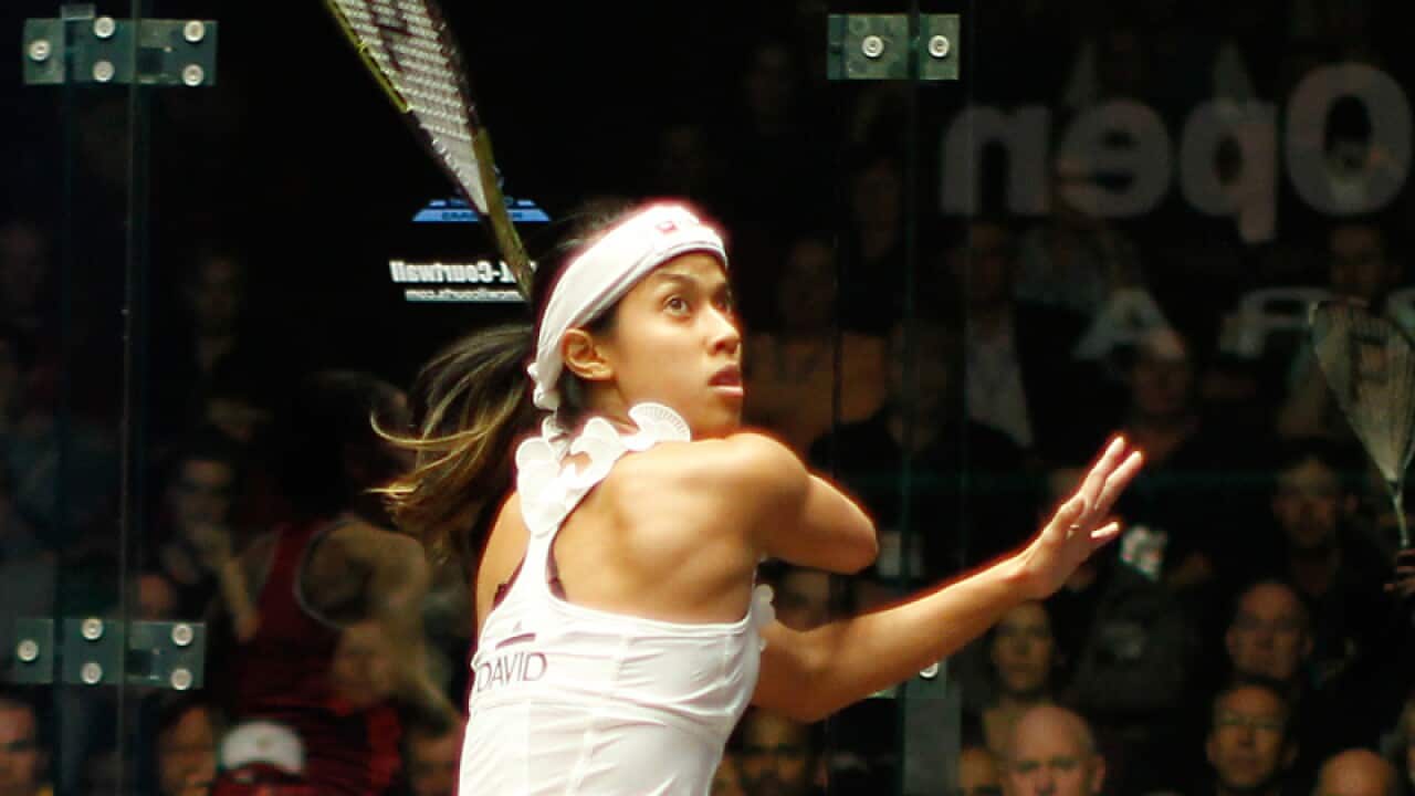 Women's squash No.1 Nicol David of Malaysia