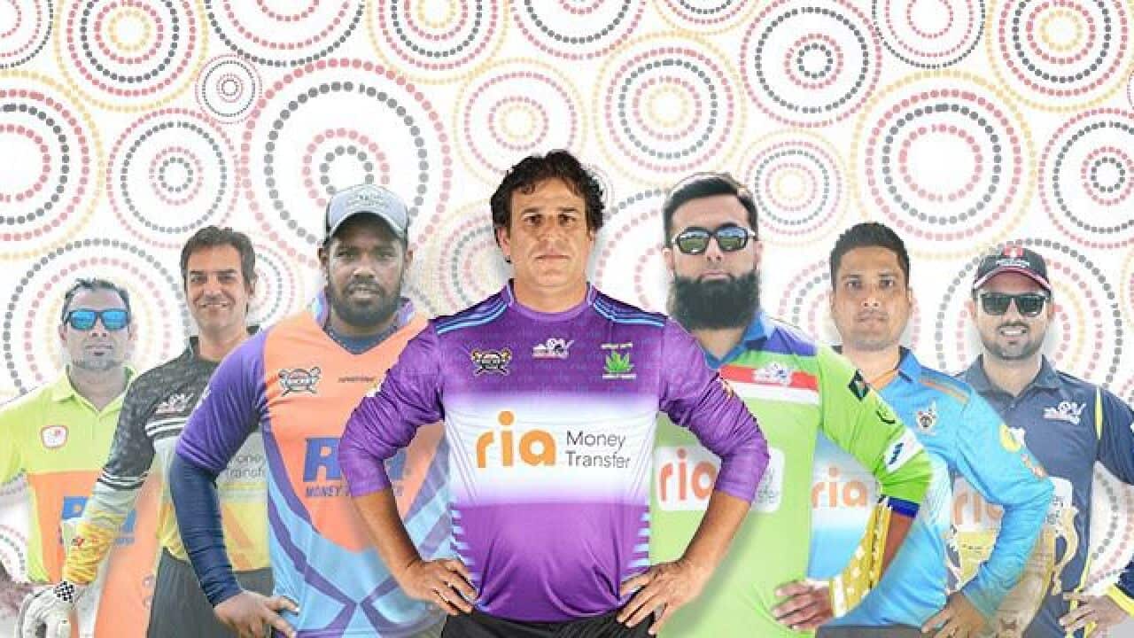 Teams are representing their respective communities in a multicultural cricket league.