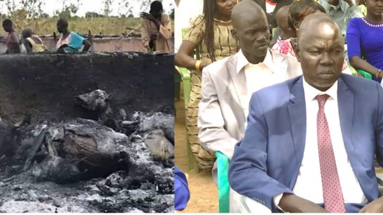 Governor of Gogrial State Victor Atem Atem