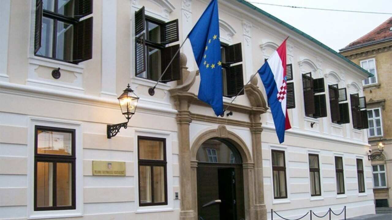 croatian government banski dvori