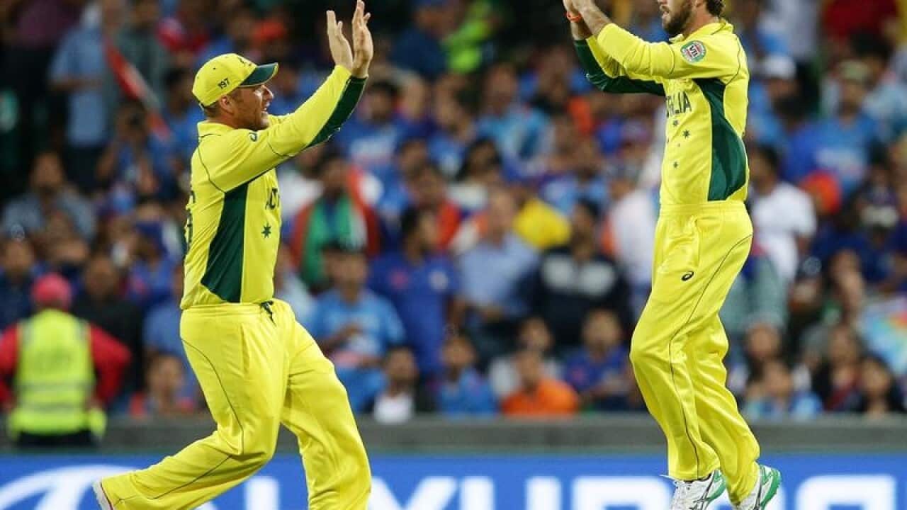 Aaron Finch and Glenn Maxwell