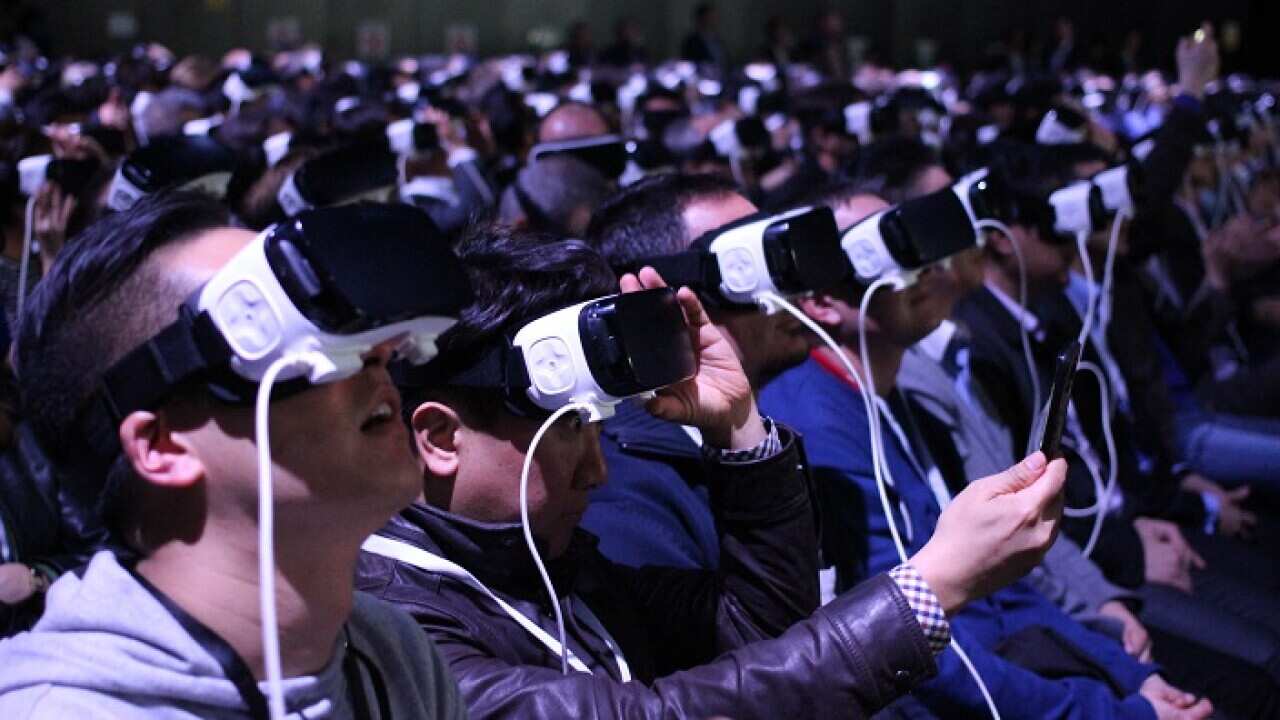 Samsung's Virtual Reality MWC 2016 Press Conference.