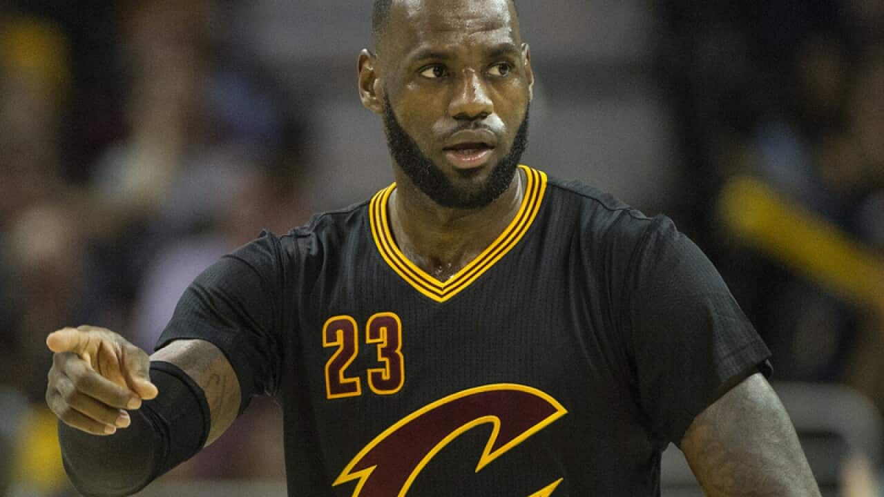 Cleveland Cavaliers' LeBron James