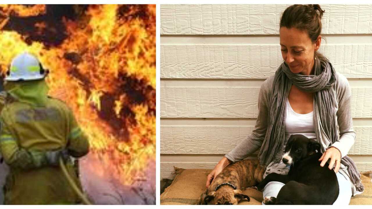 Ana Martin desde los incendios