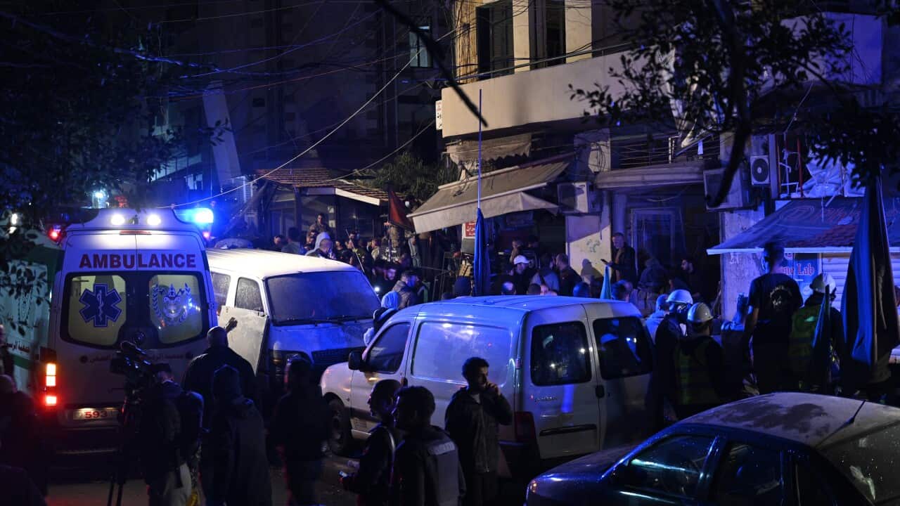 Israeli airstrike targets central Beirut district