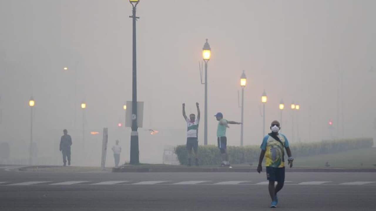 Smog in New Delhi