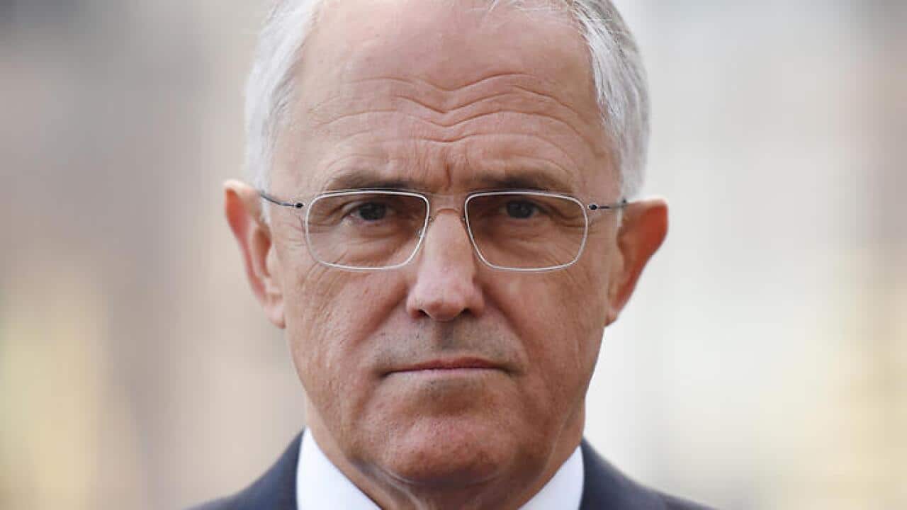 Prime Minister Malcolm Turnbull at a press conference in Sydney on Wednesday, March 23, 2016. Turnbull announced the Clean Energy Innovation Fund would be set up in July. (AAP Image/Mick Tsikas) NO ARCHIVING