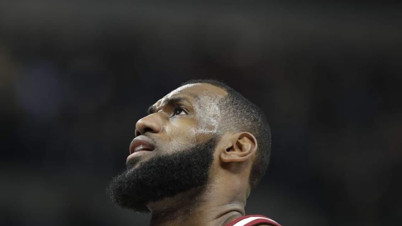 Cleveland Cavaliers star LeBron James
