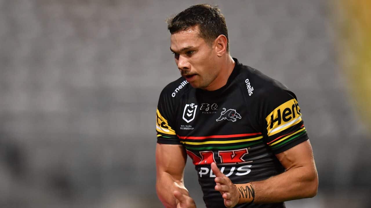 Brent Naden of the Panthers was the subject of alleged racist abuse in Gosford.