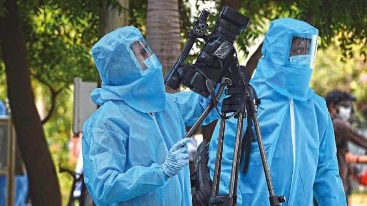 Journalists reporting during COVID-19