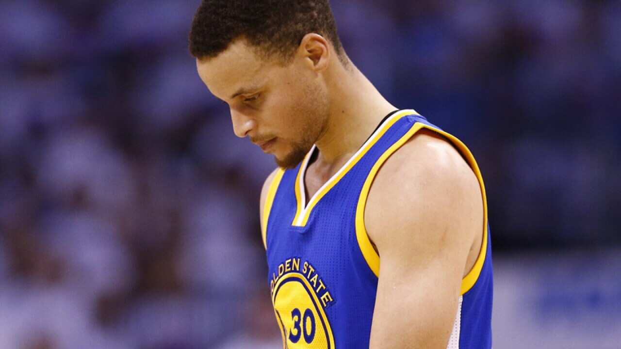 Golden State Warriors player Stephen Curry