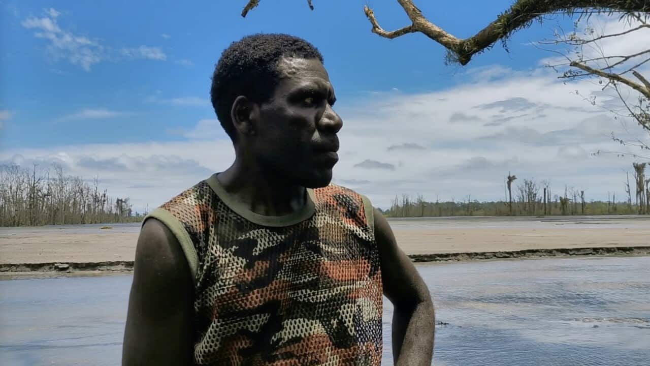 Bougainville landowner George Posiona
