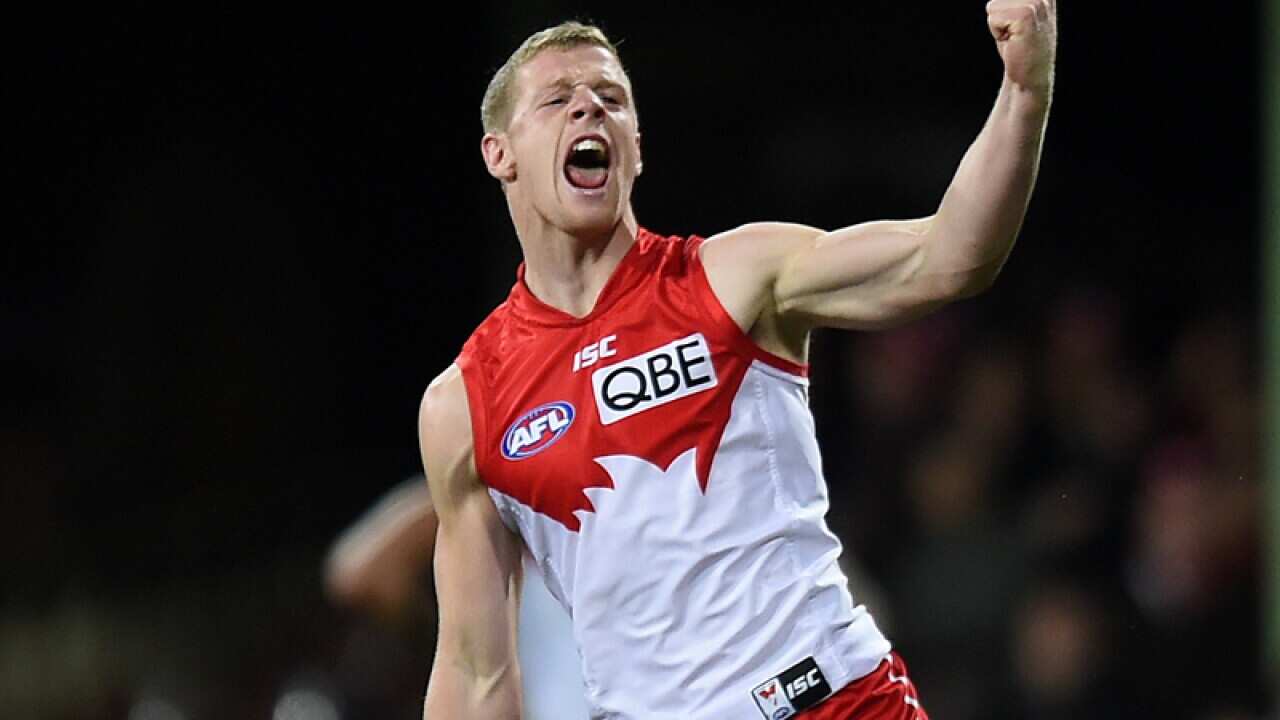 The Sydney Swans' Zak Jones