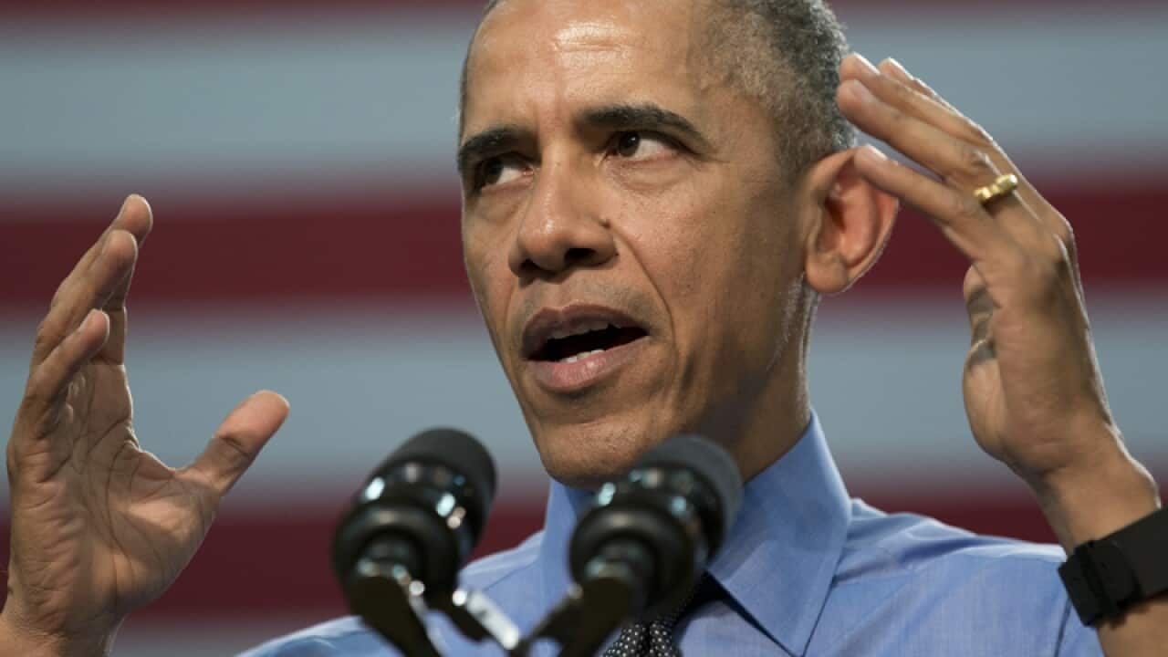 US President Barack Obama