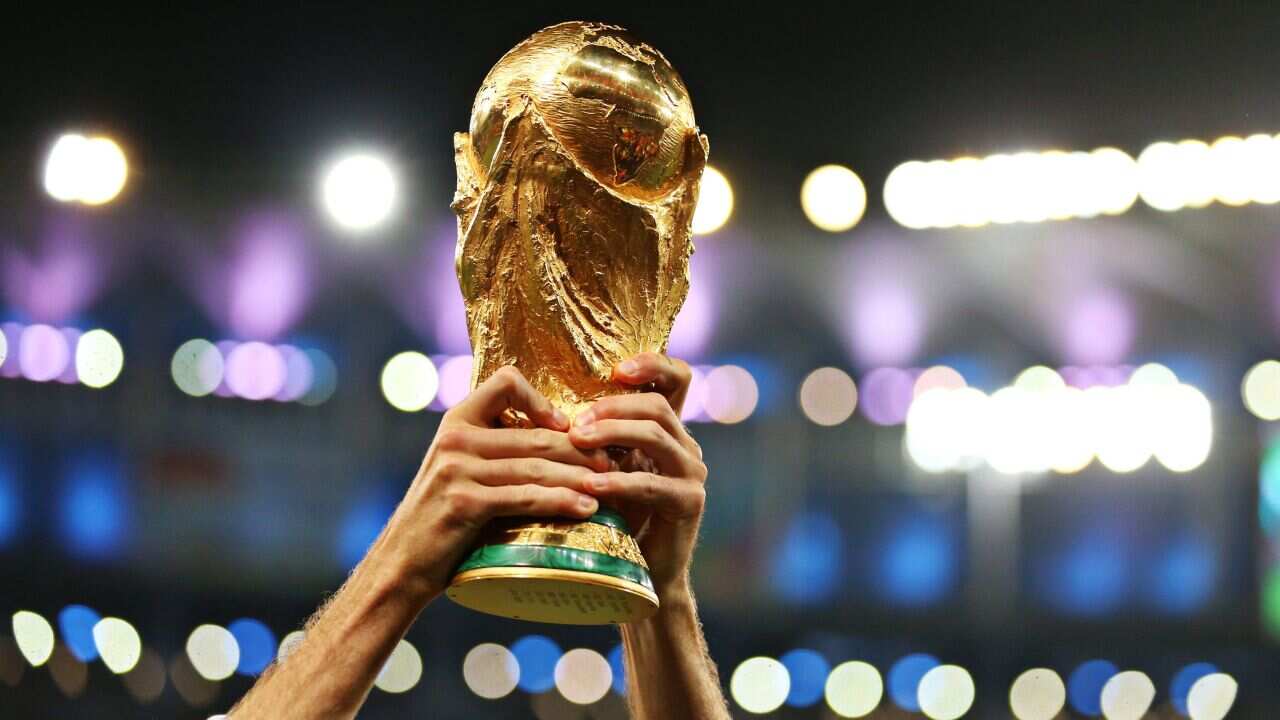 World Cup Trophy File Photo