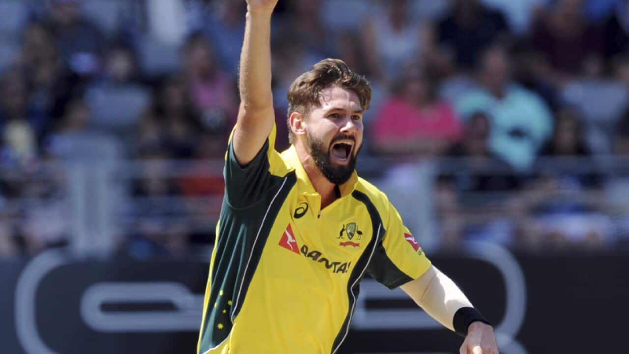 Australia’s Kane Richardson.