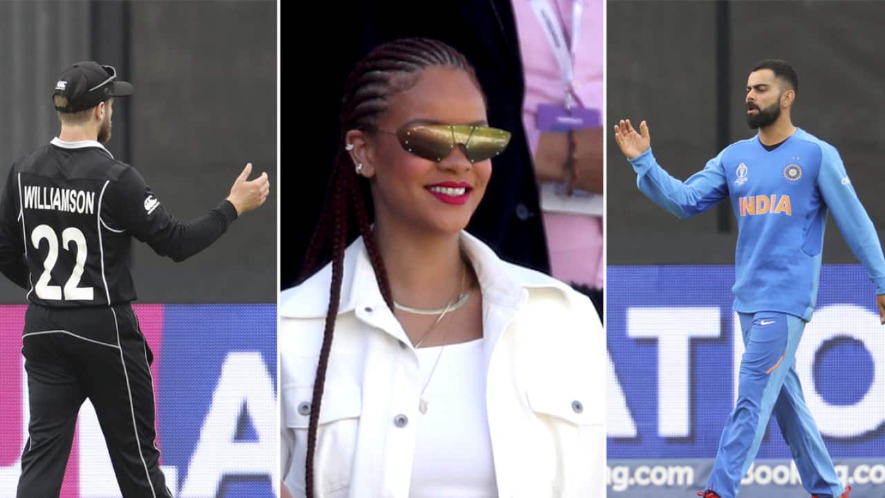 Virat Kohli, Rihanna, Kane Willaimson