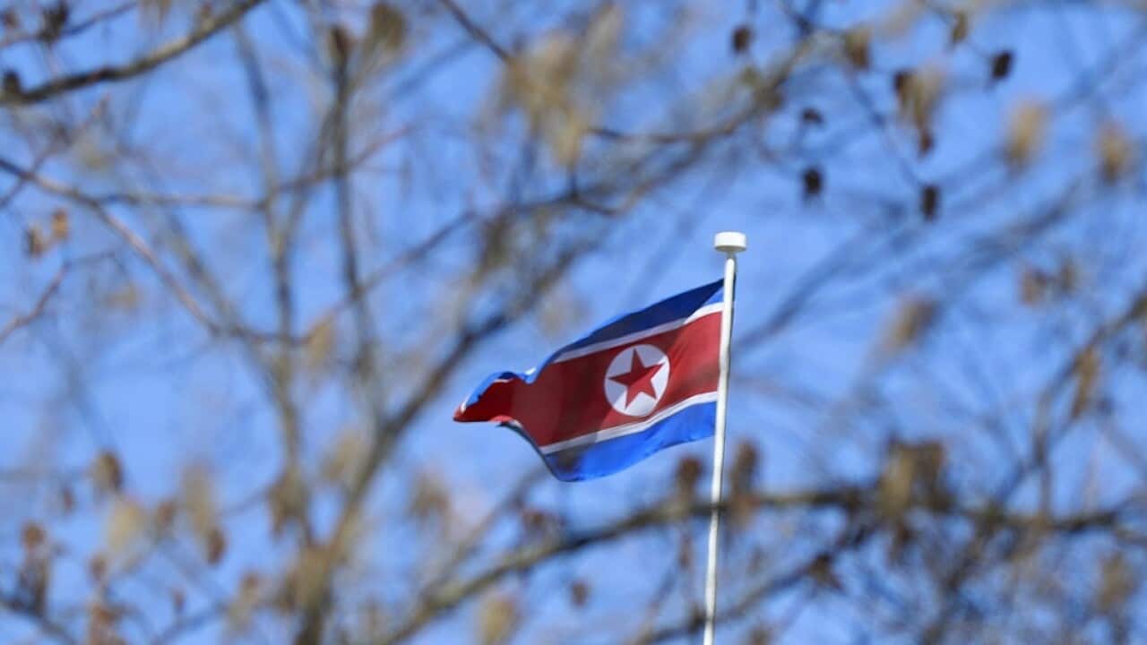 North Korean flag
