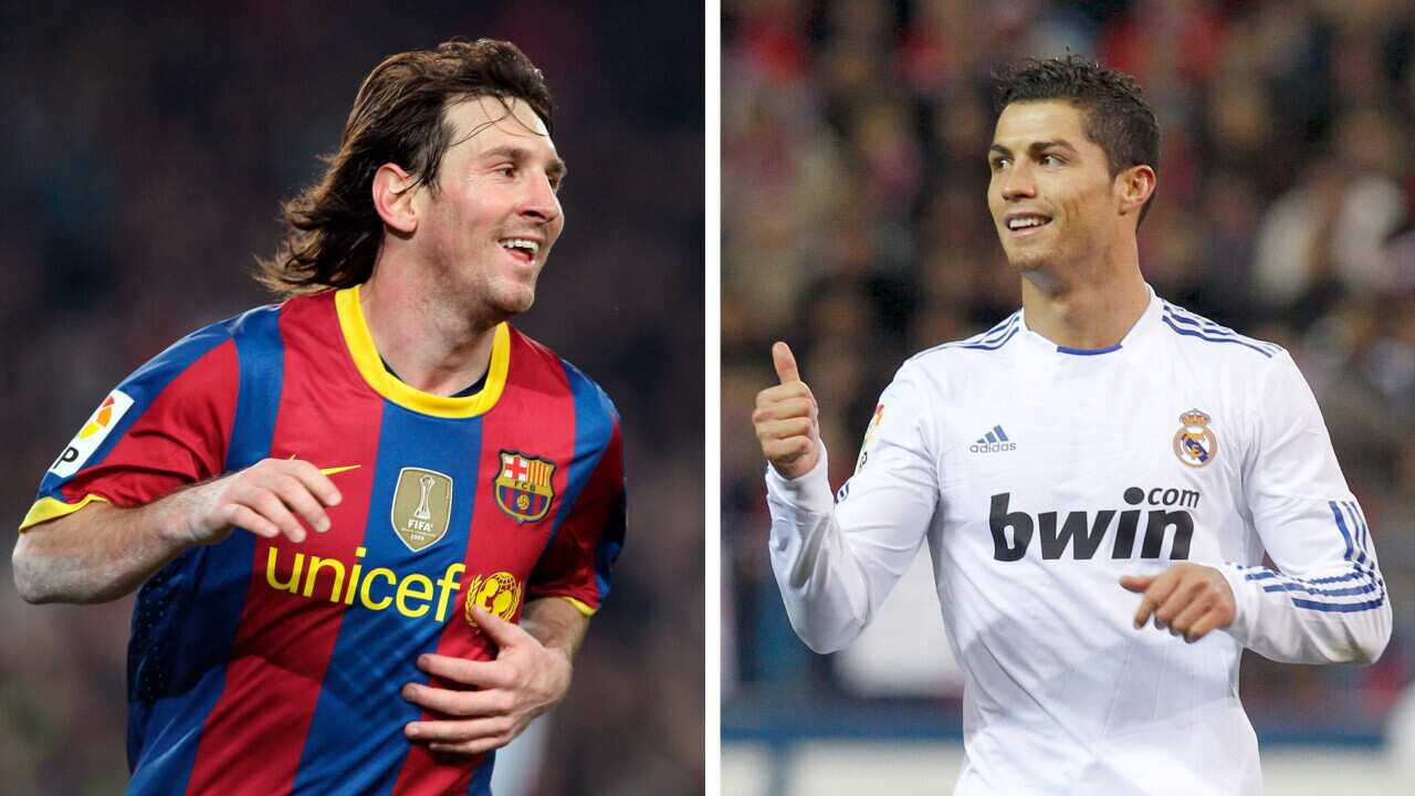 Ronaldo and Messi