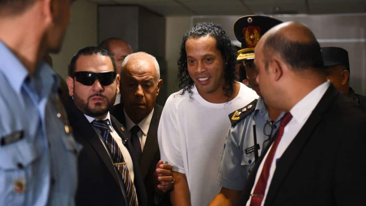 Ronaldinho arrested