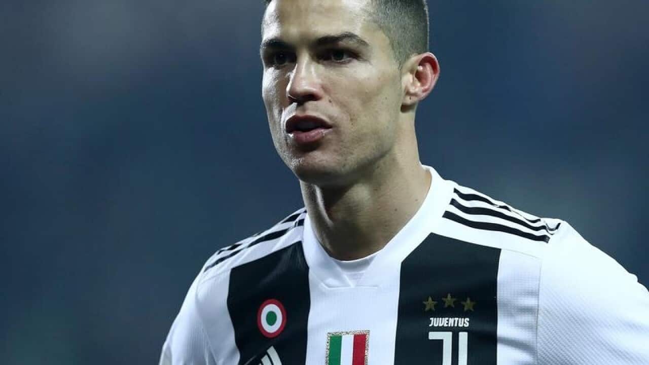 Portuguese footballer Cristiano Ronaldo