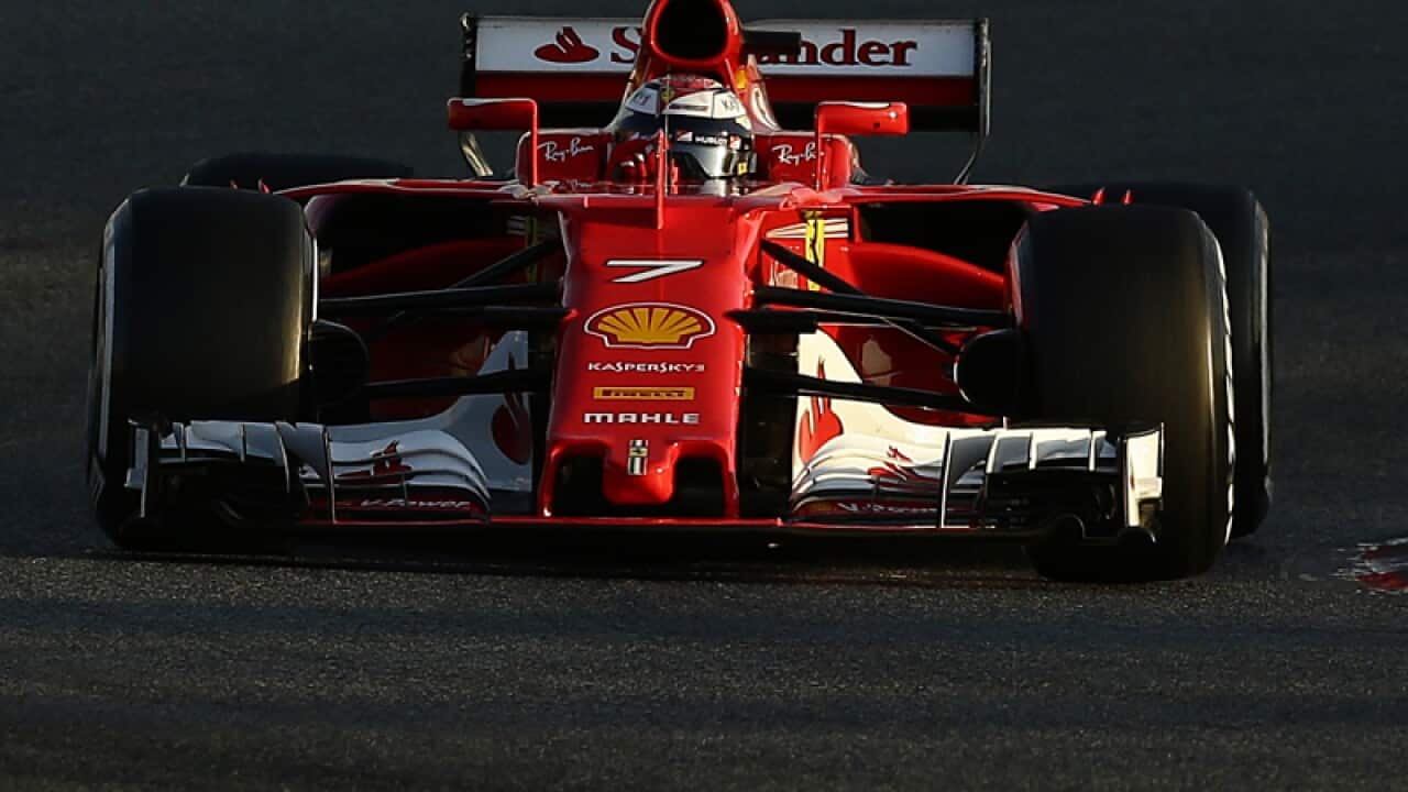 Ferrari driver Kimi Raikkonen