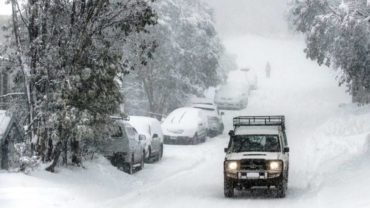 Supplied image of snowfall
